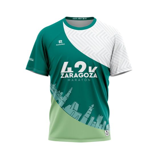 CAMISETA OFICIAL MANN-FILTER XVII MARATÓN DE ZARAGOZA (42K) 2024
