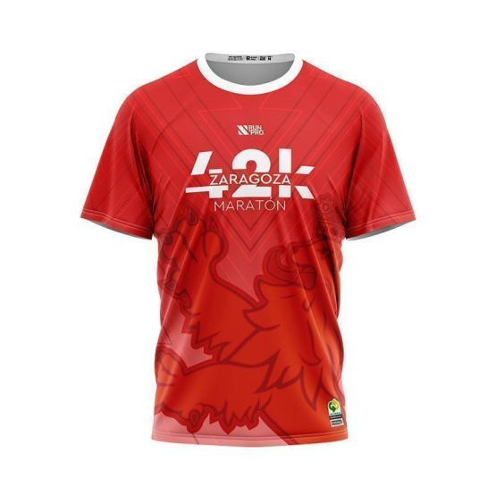 CAMISETA OFICIAL MANN-FILTER XVIII MARATÓN DE ZARAGOZA (42K)