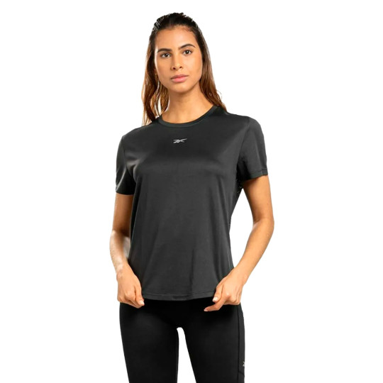 Camiseta Reebok Running Speedwick Mujer Night Black