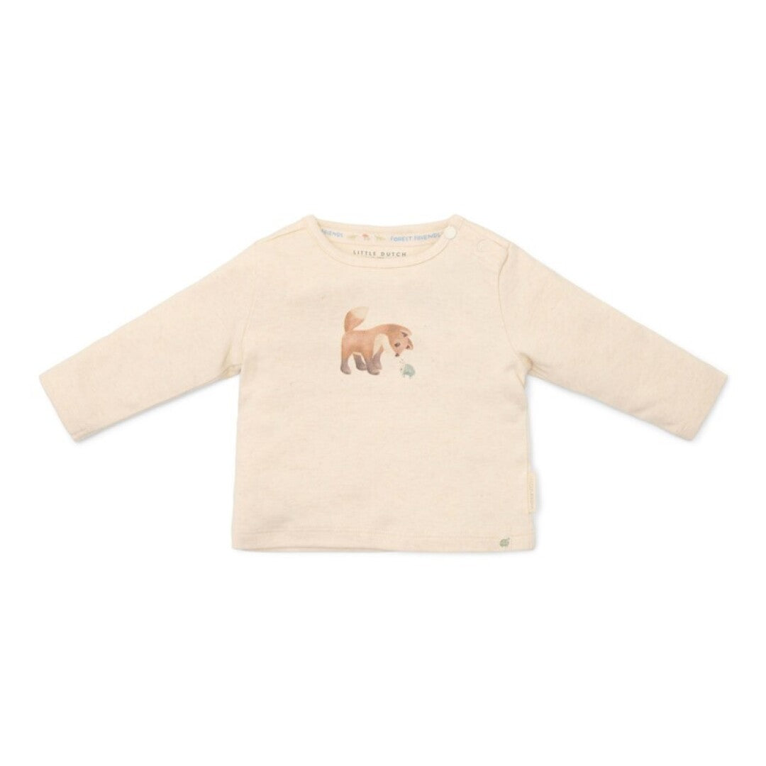Camiseta manga larga Forest Friends Sand Little Dutch