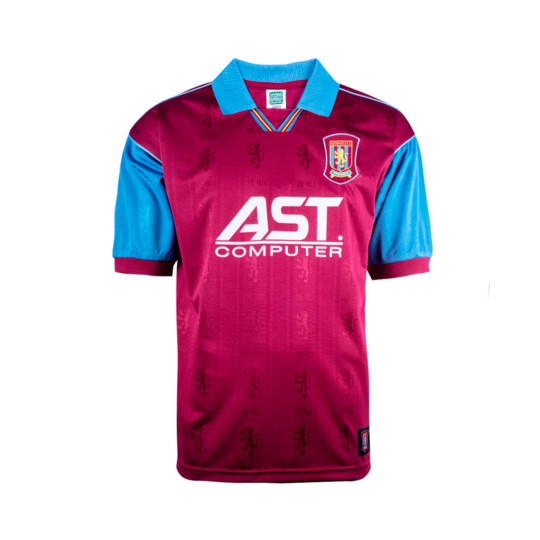 Camiseta Score Draw Aston Villa 1996 Burgundy