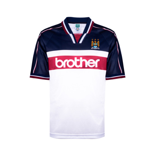 Camiseta Score Draw Manchester City 1998 Away White