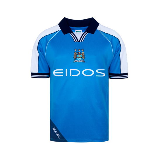 Camiseta Score Draw Manchester City 2000 shirt Blue