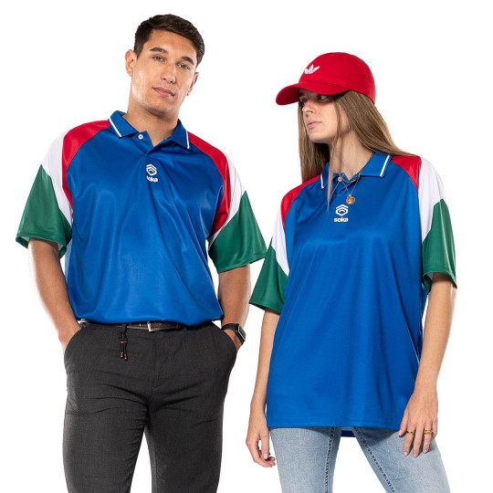 Camiseta Soka Nations Italia Blue - Red