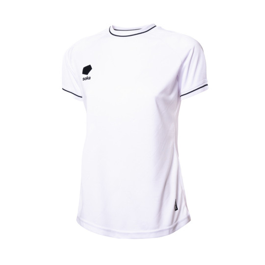 Camiseta Soka Rebel 23 m/c Mujer Ice White