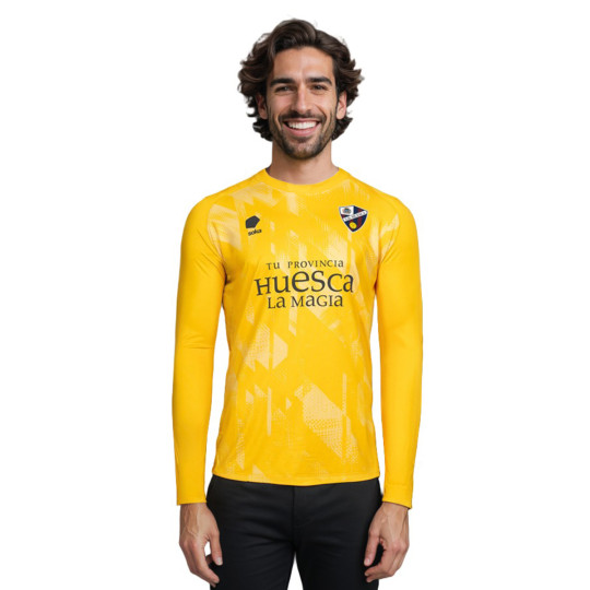 Camiseta Soka Sociedad Deportiva Huesca Cuarta Equipación Portero 2024-2025 Banana Yellow