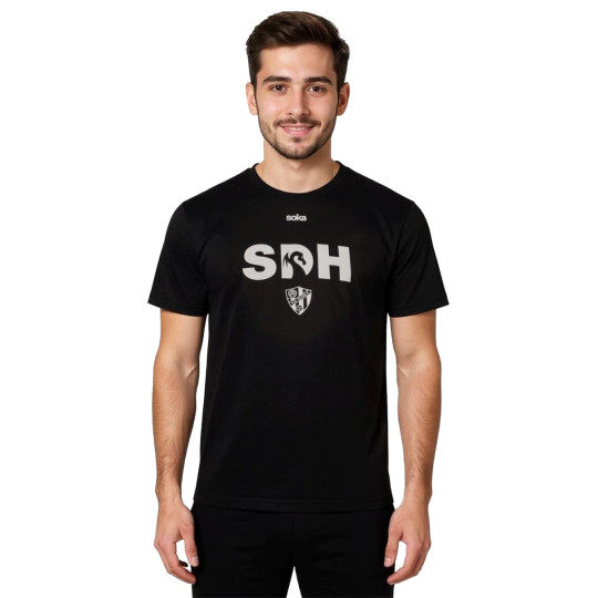 Camiseta Soka Sociedad Deportiva Huesca Fanswear Técnico 2025-2026 Black
