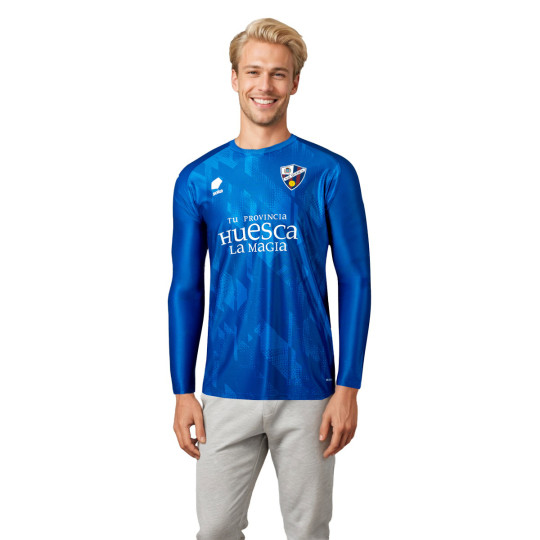 Camiseta Soka SD Huesca Primera Equipación Portero 2024-2025 Sea Blue