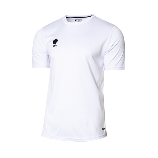 Camiseta Soka Soul 23 m/c Niño Ice White