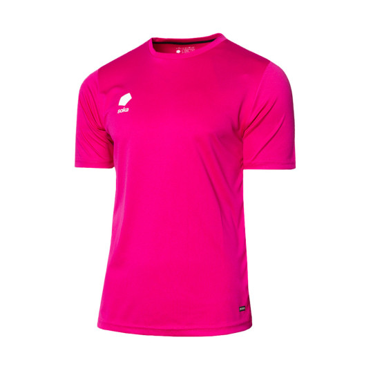 Camiseta Soka Soul 23 m/c Niño Laser Fucsia