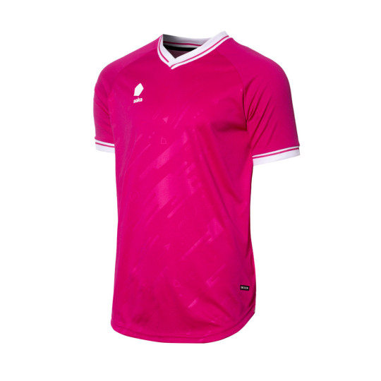 Camiseta Soka Summit 23 m/c Niño Laser Fucsia