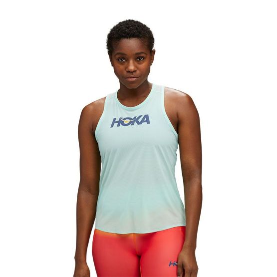 CAMISETA TIRANTES HOKA AIROLITE MARATHON PACK MUJER