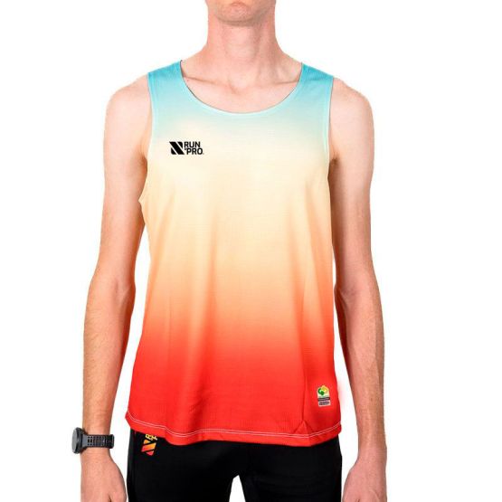 CAMISETA TIRANTES RUN&PRO SUNSET
