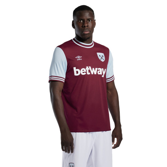 Camiseta Umbro West Ham Primera Equipación 2024-2025 Red-Blue