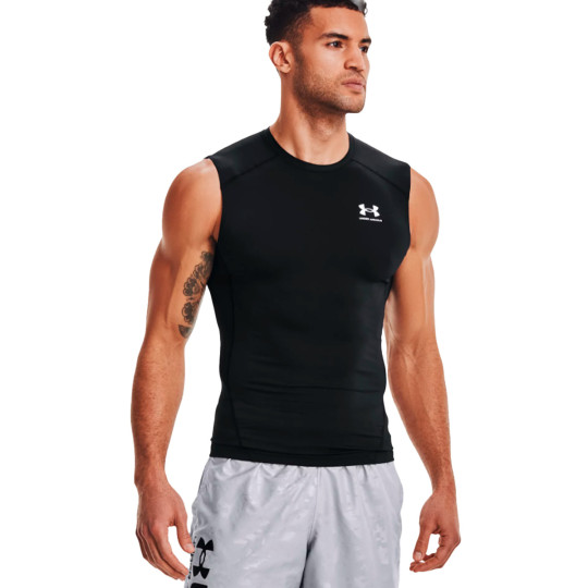 Camiseta Under Armour Sin Mangas HeatGear Compression Black