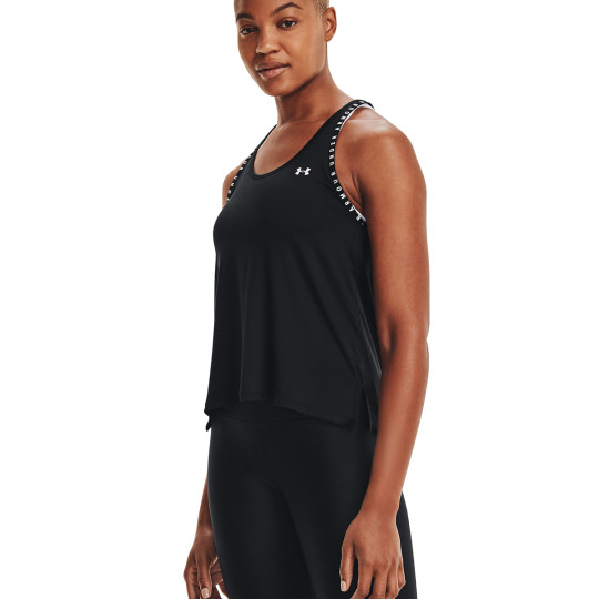 Camiseta Under Armour Knockout Tank Mujer Black-White