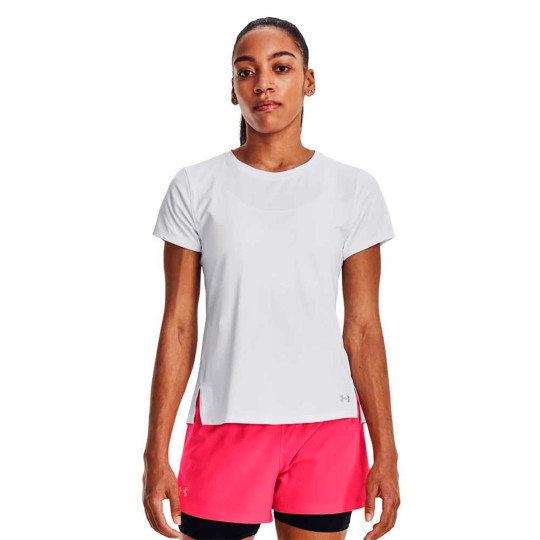 Camiseta Under Armour Iso-Chill Laser Mujer White