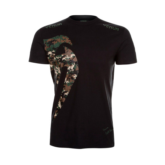 Camiseta Venum Original Giant Black-Forest Camo