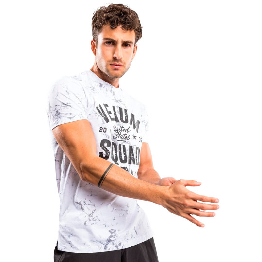Camiseta Venum Squad White-Grey