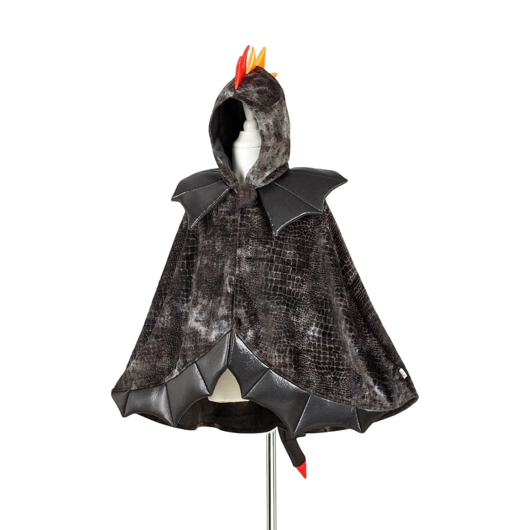 Capa de Dragón Negra Disfraz - Souza