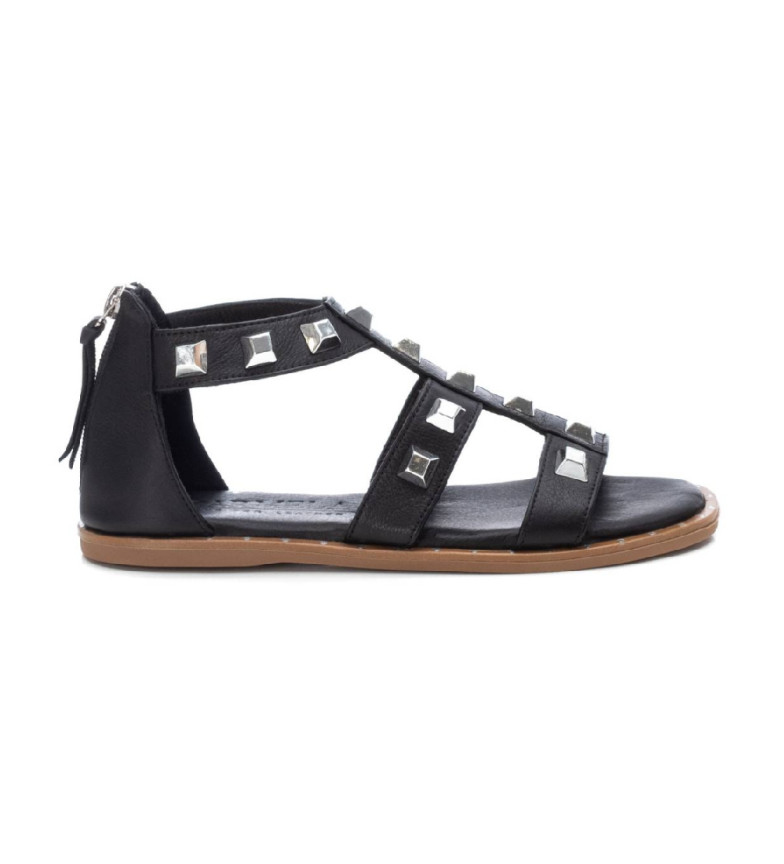 Carmela Sandalias de Piel 160554 negro