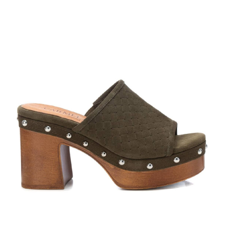 Carmela Sandalias de piel 160605 verde