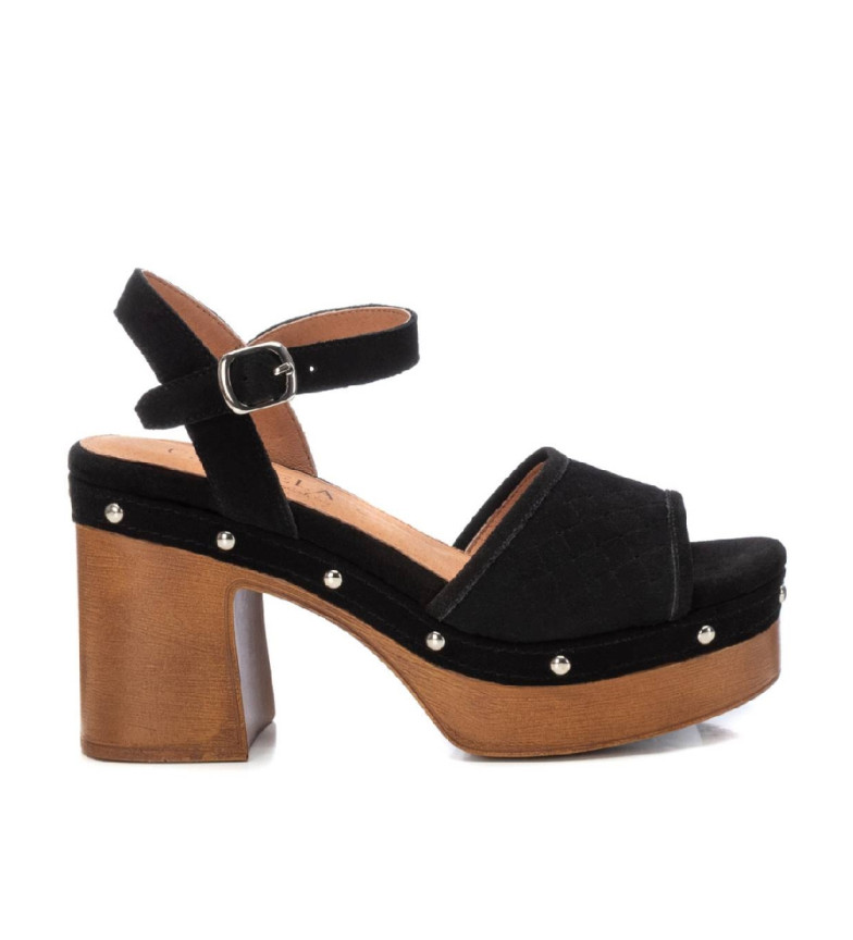 Carmela Sandalias de Piel 160623 negro