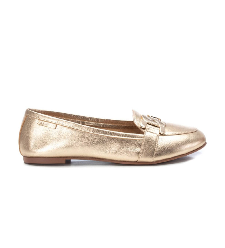 Carmela Bailarinas de piel 160499 Dorado