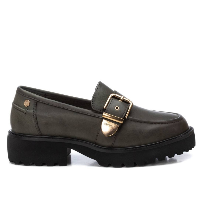 Carmela Zapatos de piel 161907 verde