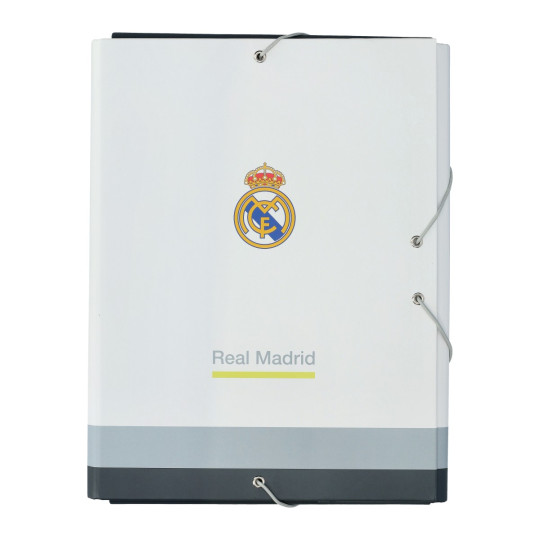 Carpeta Real Madrid CF Folio 3 solapas Real Madrid Blanco
