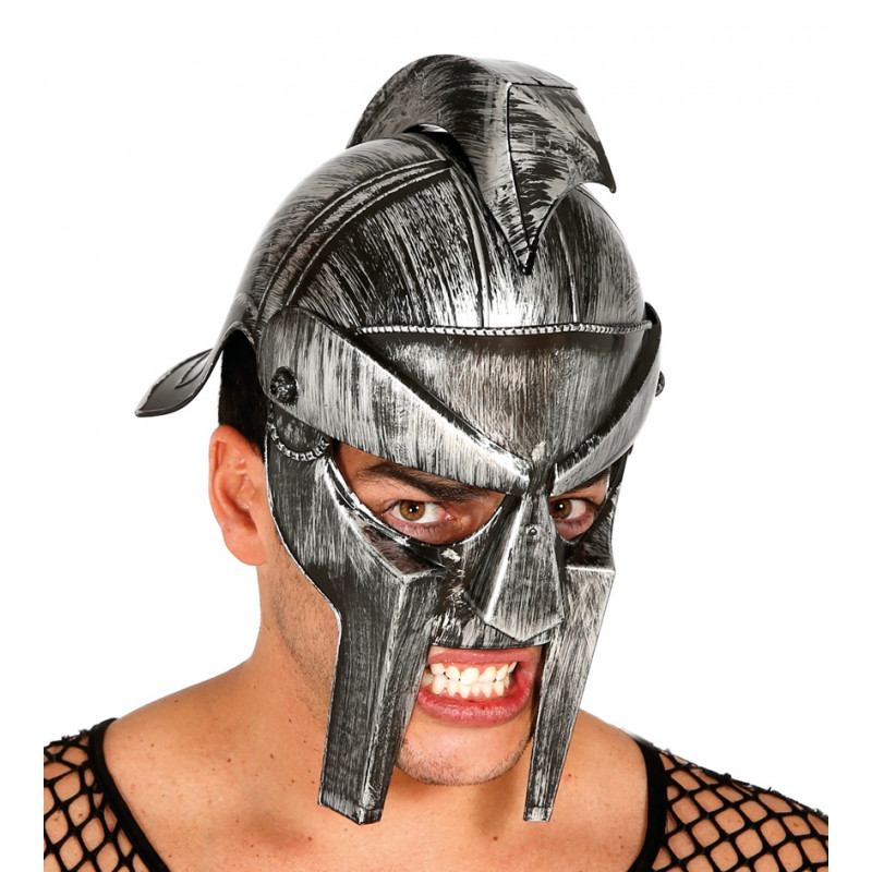 Casco de gladiador romano PVC. Casco de soldado espartano Leonidas-2019-2F4-13363
