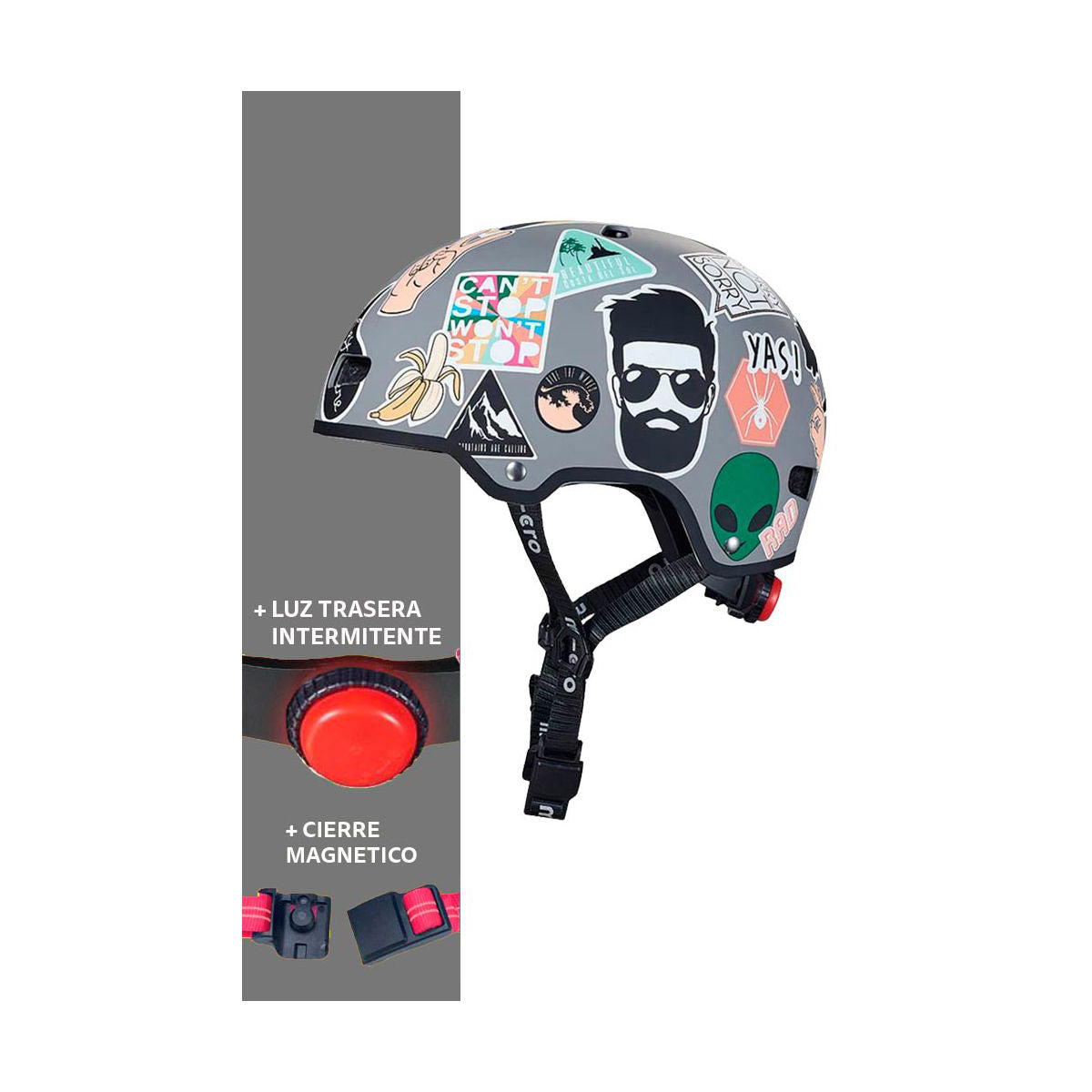 Casco Micro Sticker