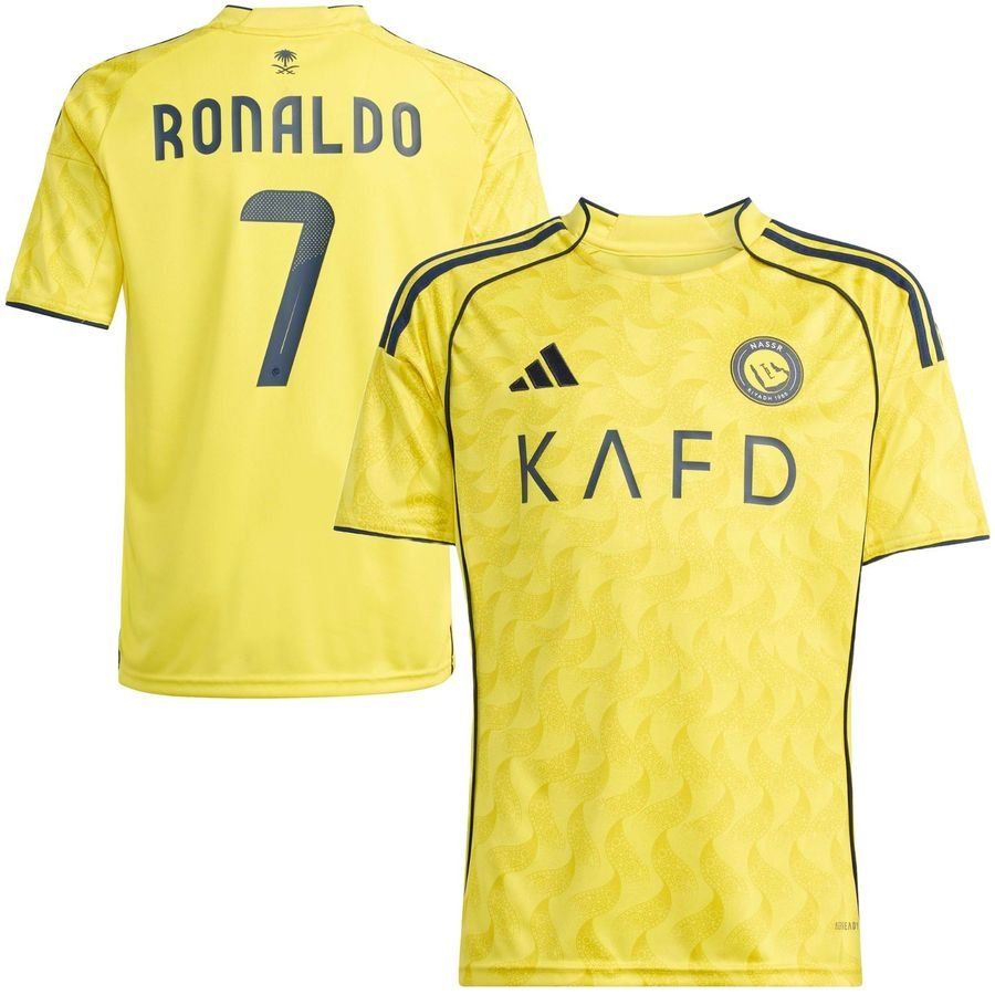 Al Nassr Camisa Primera Equipación 2025/26 RONALDO 7 Niños