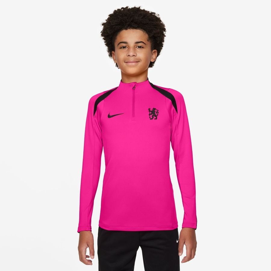 Chelsea Camisa de entrenamiento Dri-FIT Strike Drill 3ª - Pink Prime/Negro Niños