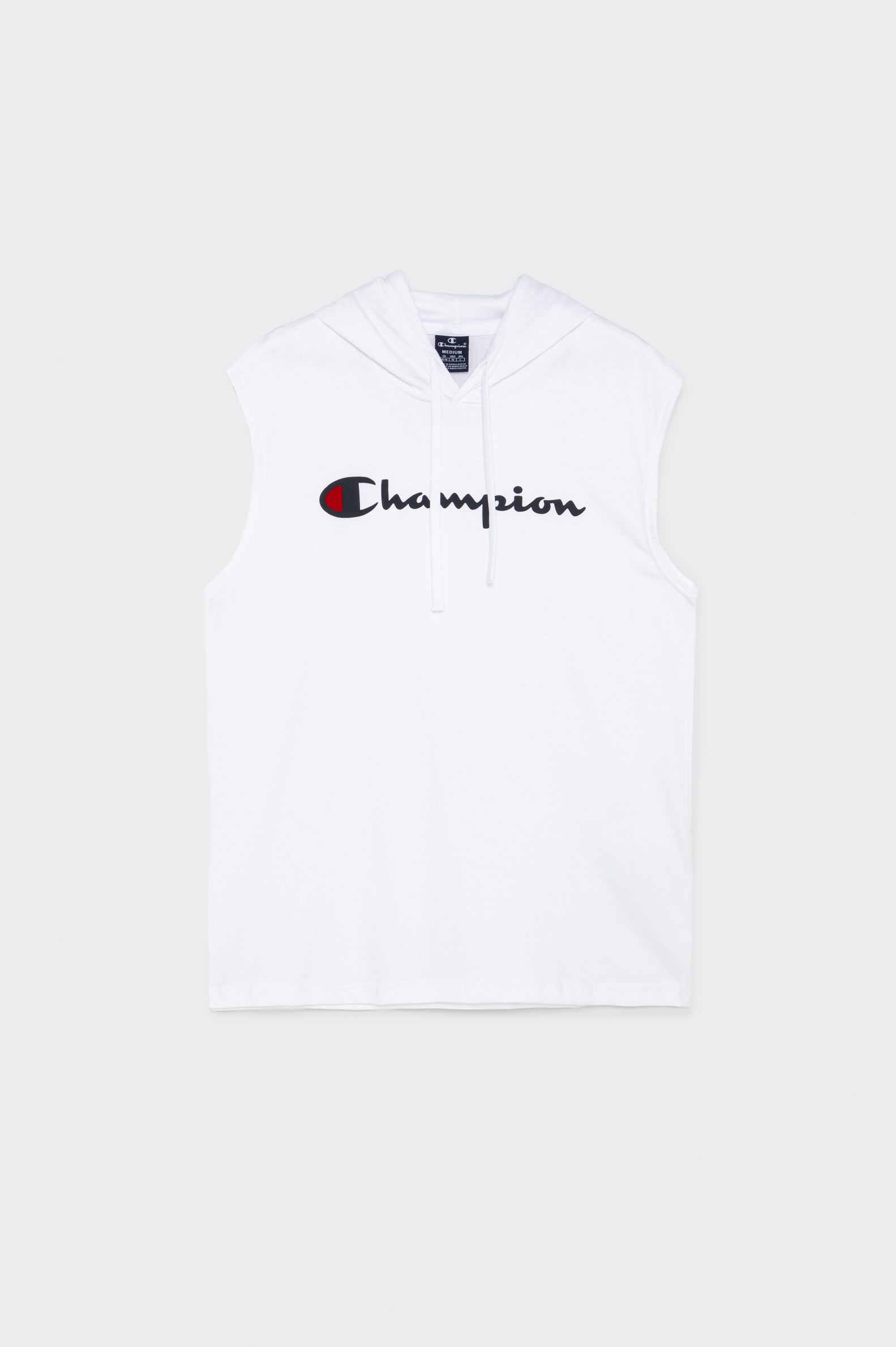 CAMISETA SIN MANGAS Champion LEGACY WHITE HOMBRE