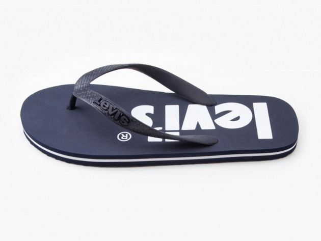 Chanclas de dedo Levis esclavas marino