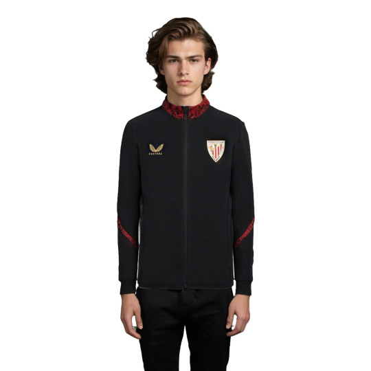 Chaqueta Castore AC Bilbao Pre-Match 2024-2025 Caviar-Tomato
