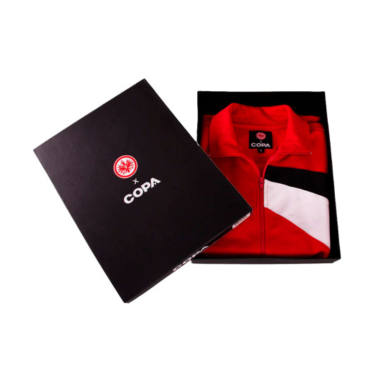 Chaqueta COPA Eintracht Frankfurt 1988 Retro Football Red - Black