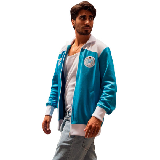 Chaqueta COPA Maradona x COPA Giacca Storica Napoli 1984 Turquesa-Blanco