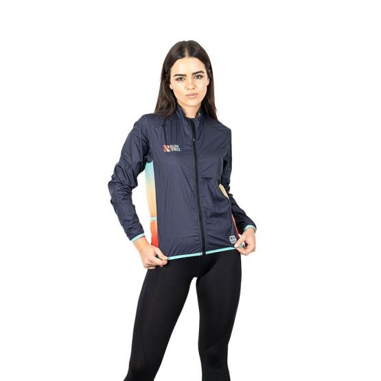 CHAQUETA CORTAVIENTOS RUN&PRO SUNSET MUJER