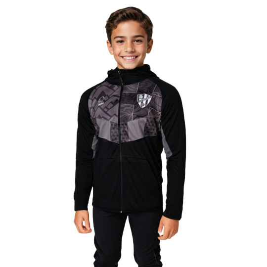 Chaqueta Soka Sociedad Deportiva Huesca Pre-Match 2024-2025 Niño Panther Black