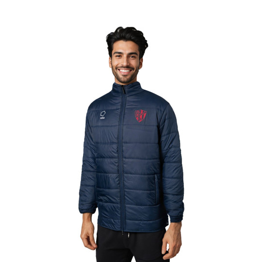 Chaquetón Soka SD Huesca Fanswear 2024-2025 Storm Blue