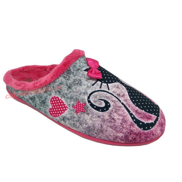 Chinela pareja de gatitos