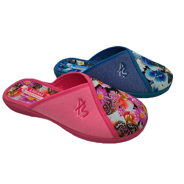 Chinela de entretiempo estampada Andinas