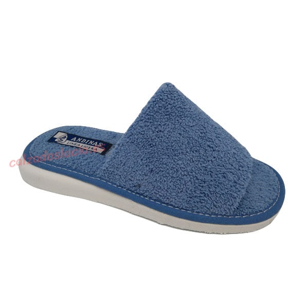 Chinela rizo punta descubierta de niños Andinas