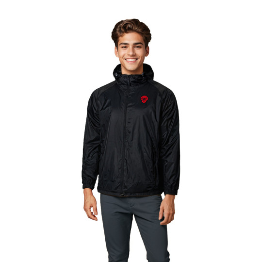 Chubasquero ATH Bilbao Athletic Club de Bilbao Fanswear Negro