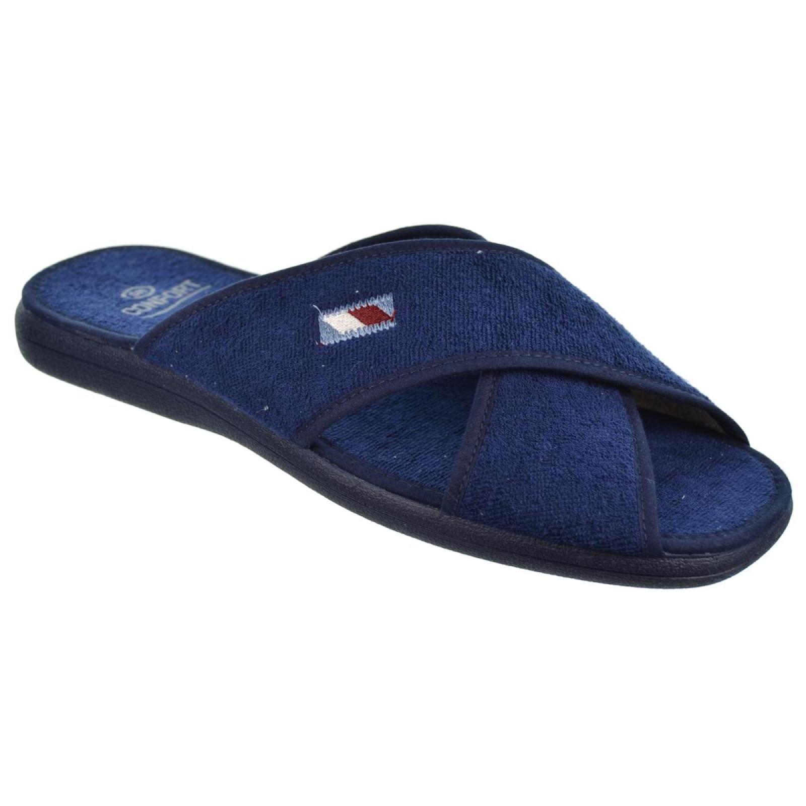Cmconfort 20250 Zapatilla Casa Textil Acolchada Hombre