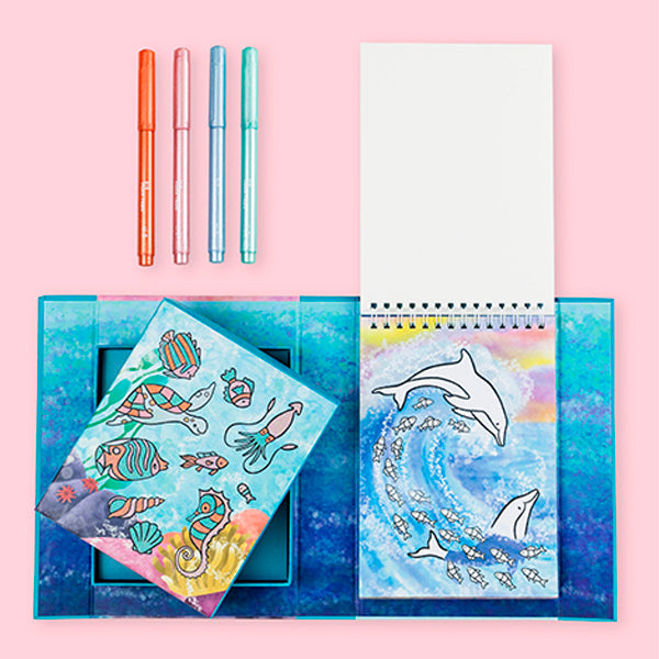 Set de colorear Shimmer Tiger Tribe - Sea Life