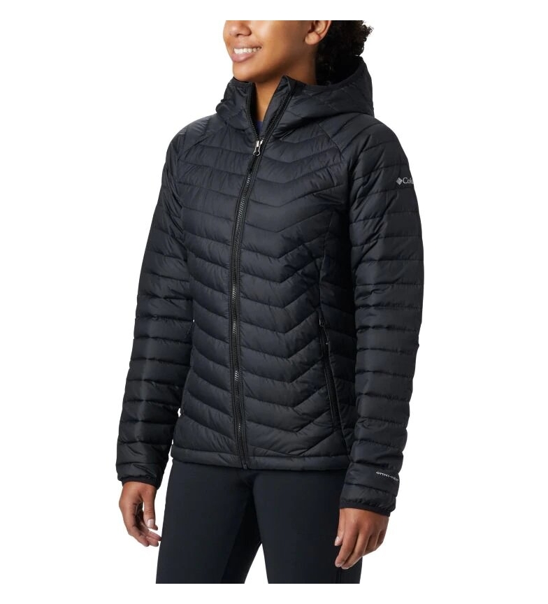 Columbia Chaqueta Powder Lite Hooded negro /Omni-Heat/