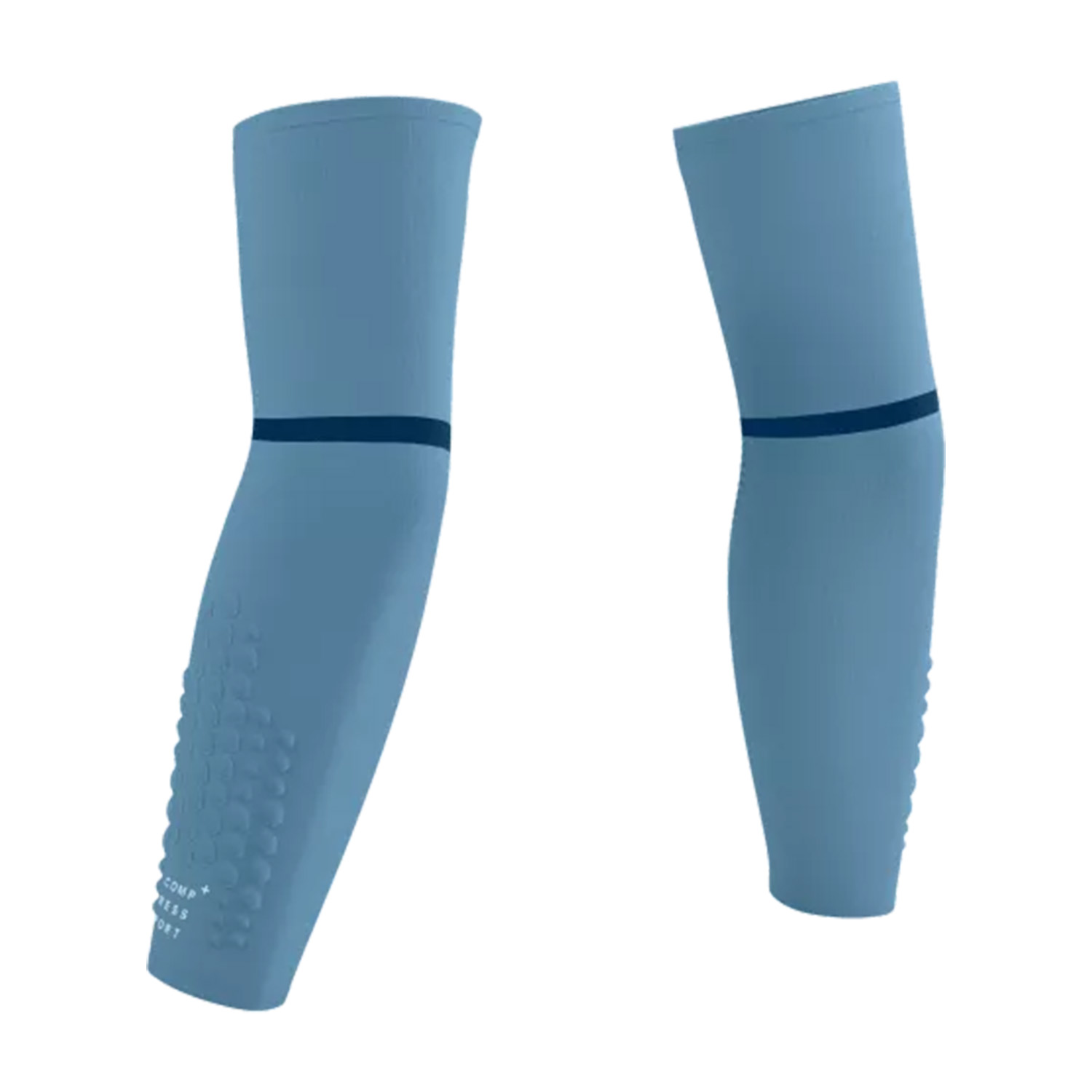 Compressport Armforce Ultralight Mangas de Compresión Denim/White Reflective